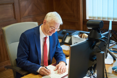 Foto: Ministru prezidents Krišjānis Kariņš 