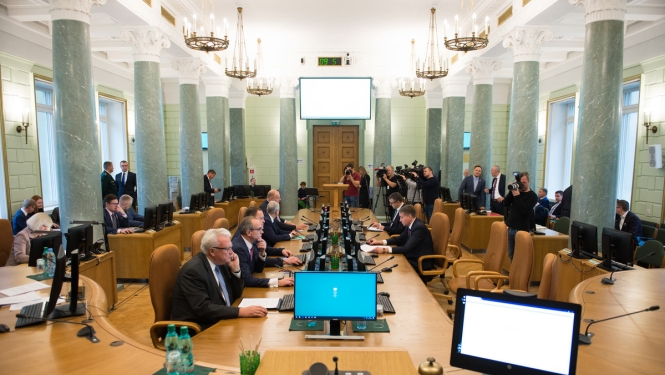 Ministru prezidents: valdības noteiktās prioritātes vienmēr ir bijušas dienas kārtībā