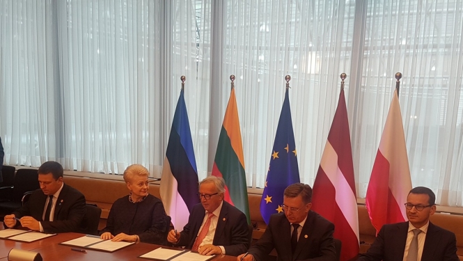 Paraksta dokumentu par Baltijas valstu elektrotīklu sinhronizāciju ar kontinentālo Eiropu