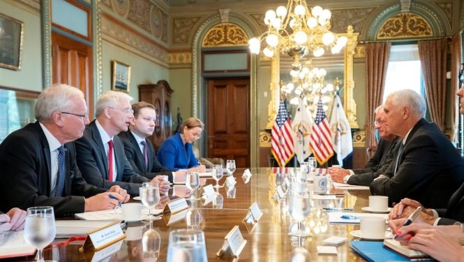 Kariņš: Pārliecība par ciešu un pozitīvu turpmāko Latvijas un ASV attiecību attīstību