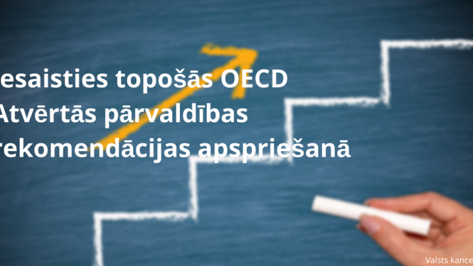 Iesaisties topošās OECD Atvērtās pārvaldības rekomendācijas apspriešanā