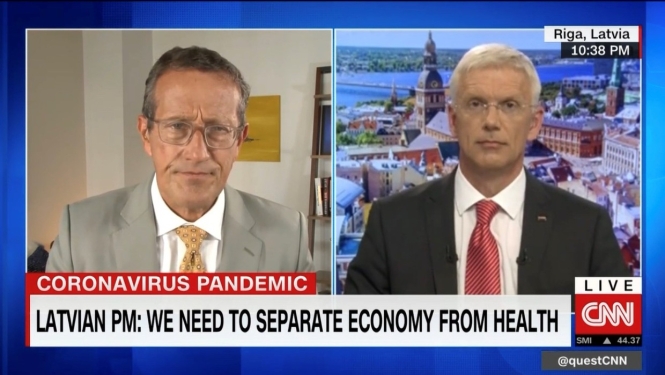 Kariņš: ES investīcijām jāstiprina dalībvalstu ekonomikas Covid-19 seku pārvarēšanai