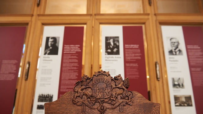 Atzīmē Latvijas valdības pirmās protokolētās sēdes simto gadadienu