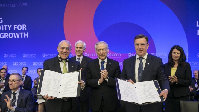 Ministru prezidents M. Kučinskis tiksies ar OECD ģenerālsekretāru