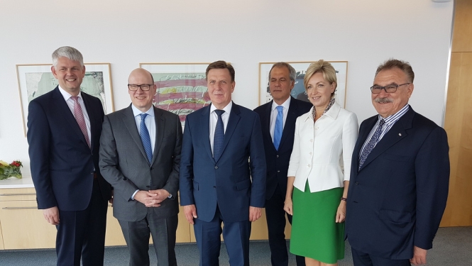 M. Kučinskis: starp Latviju un Ziemeļreinu-Vestfāleni ir labas ekonomiskās attiecības, kas vēl jāattīsta