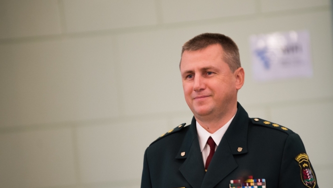 Valsts robežsardzes priekšnieka vietniekam G. Pujātam piešķir ģenerāļa pakāpi