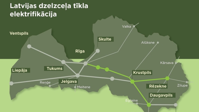 Valdība izskata dzelzceļa elektrifikācijas projekta sagatavošanas progresu un finansēšanas risinājumu