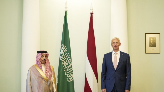 Kariņš: Latvijai un Saūda Arābijai ir liels ekonomiskās sadarbības potenciāls