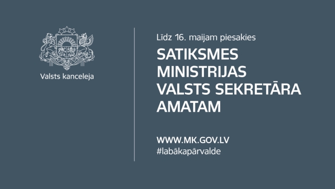Atklātā konkursā tiks meklēts jaunais Satiksmes ministrijas valsts sekretārs