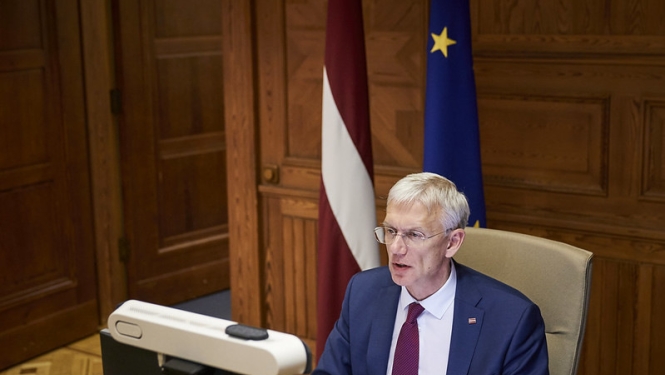 Kariņš: Baltijas valstīm jāstiprina sadarbība Covid-19 pandēmijas izplatības ierobežošanā un tās seku mazināšanā