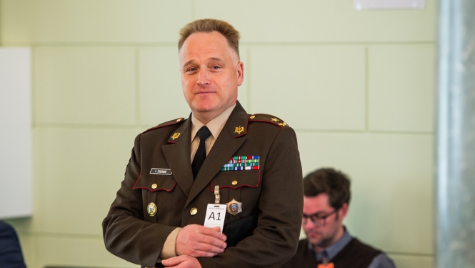 Nacionālo bruņoto spēku Apvienotā štāba priekšnieka amatā apstiprina brigādes ģenerāli Imantu Ziediņu