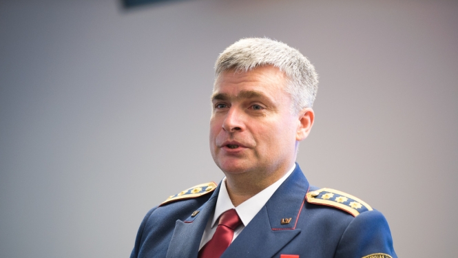 Valsts policijas priekšnieka vietniekam Andrejam Grišinam piešķir ģenerāļa pakāpi