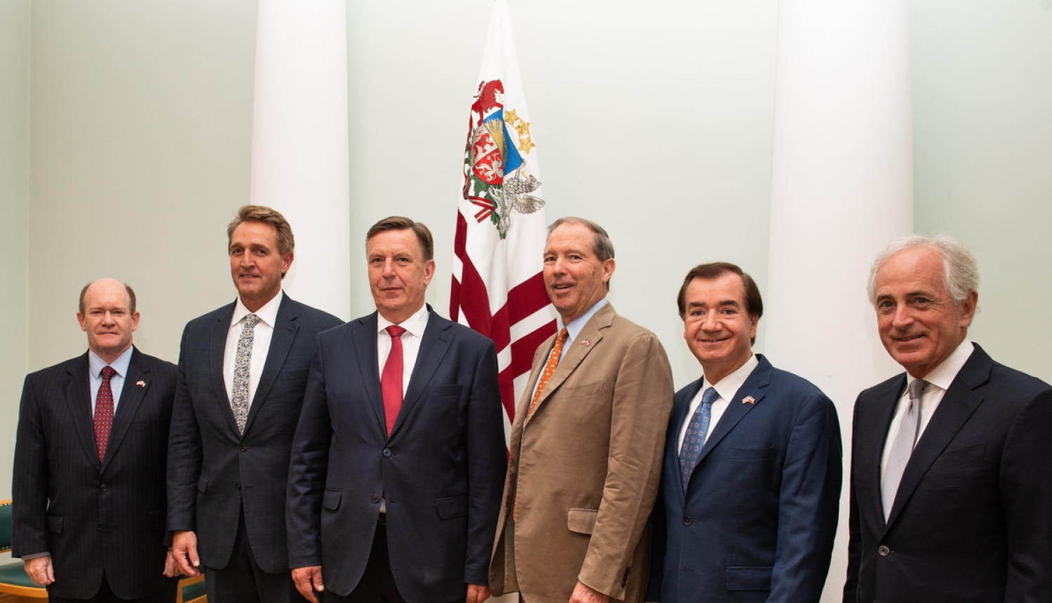 Ministru prezidents sarunā ar ASV Kongresa delegāciju uzsver Baltijas valstu un ASV ilgtermiņa partnerības nozīmi