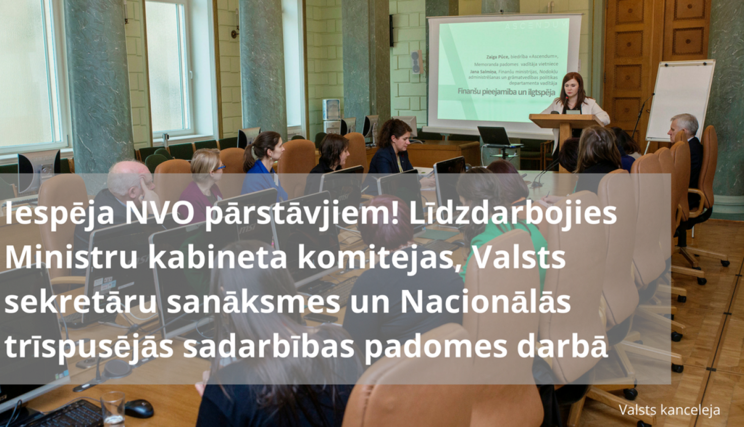 Iespēja nevalstiskajām organizācijām pieteikties dalībai dažādos sadarbības formātos