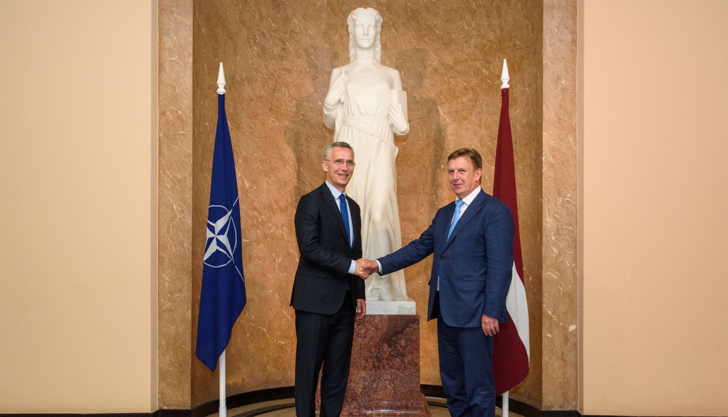 M. Kučinskis: NATO spēku izveidošana Baltijas valstīs ir signāls Krievijai, ka alianse rūpējas par saviem sabiedrotajiem