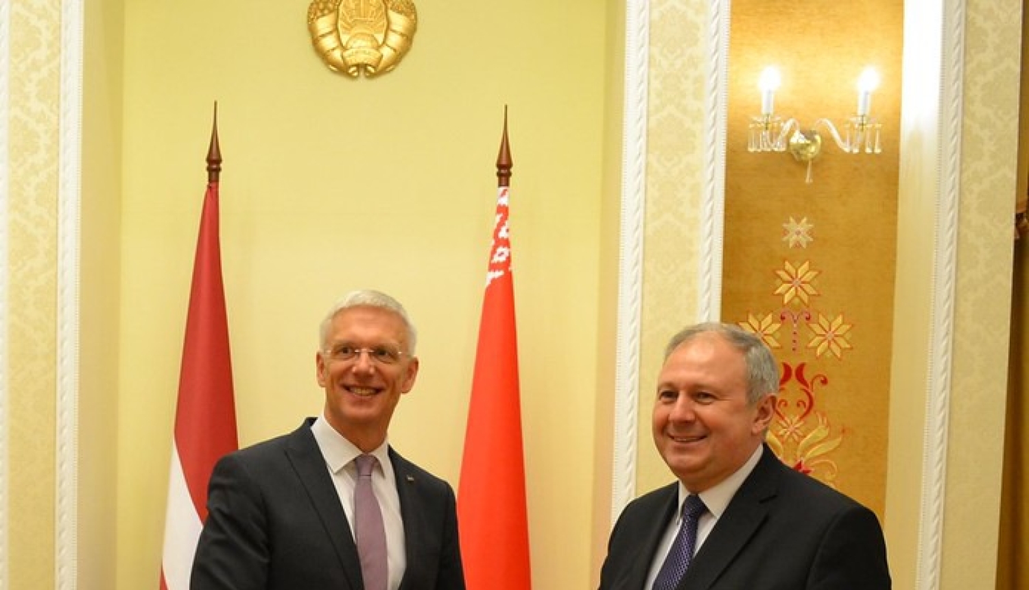 Kariņš uzsver nepieciešamību veicināt labās kaimiņattiecības ar Baltkrieviju