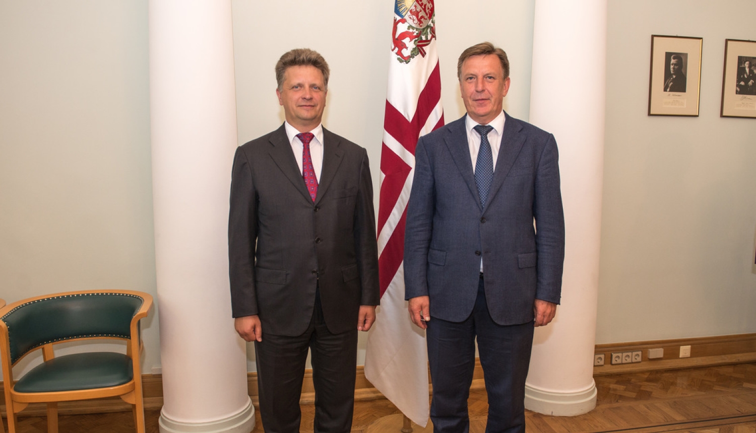 Ministru prezidents tiekas ar Latvijas – Krievijas Starpvaldību komisijas līdzpriekšsēdētāju