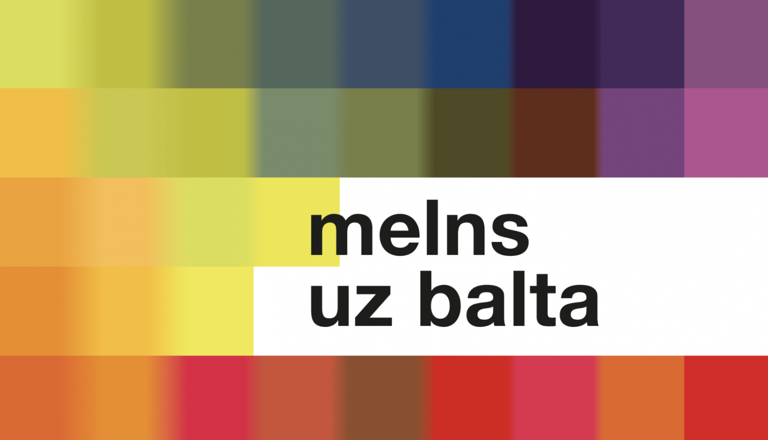 Melns uz balta