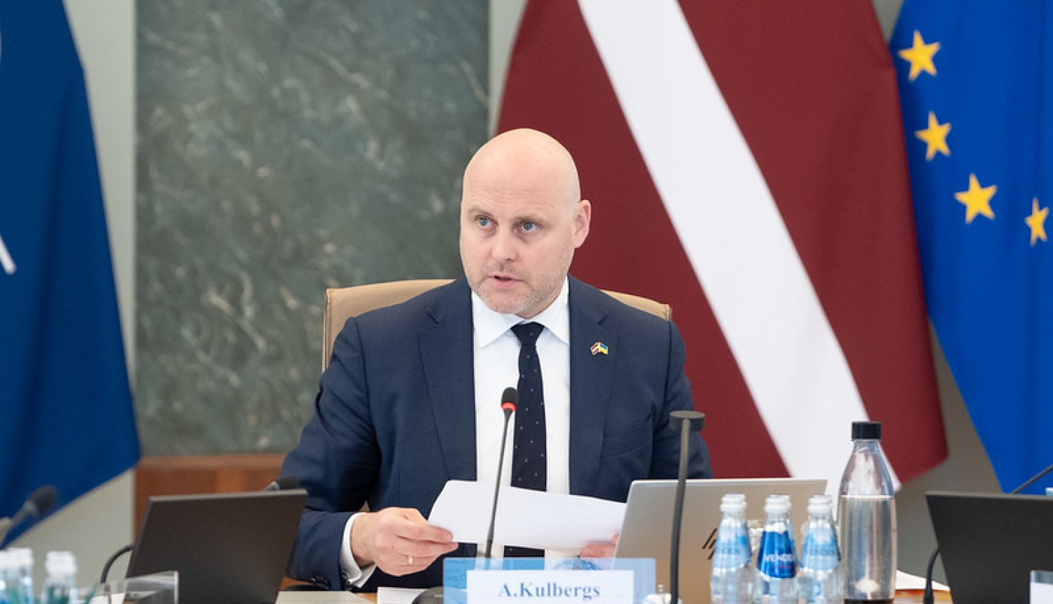 Ministru prezidents Andris Kulbergs 
