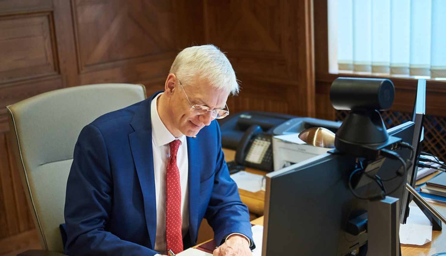 Foto: Ministru prezidents Krišjānis Kariņš 